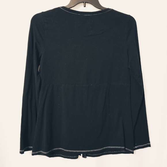 Soma Blue Button Down Sleep Shirt PJ's - Picture 8 of 8